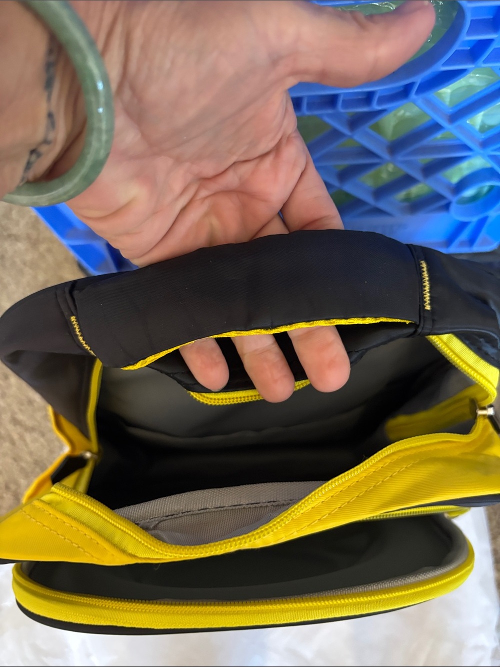Kids Transformers Helmet-Front Backpack - Black & Yellow - Picture 8 of 10